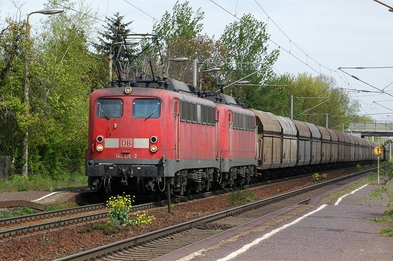 140 815-2 durchfhrt Leipzig-Rckmarsdorf am 20.04.07