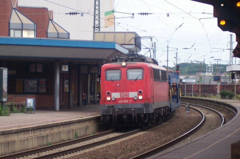 140506 bei der Durchfahrt im Bahnhof Vlklingen/Saar am 12.09.2008. 

