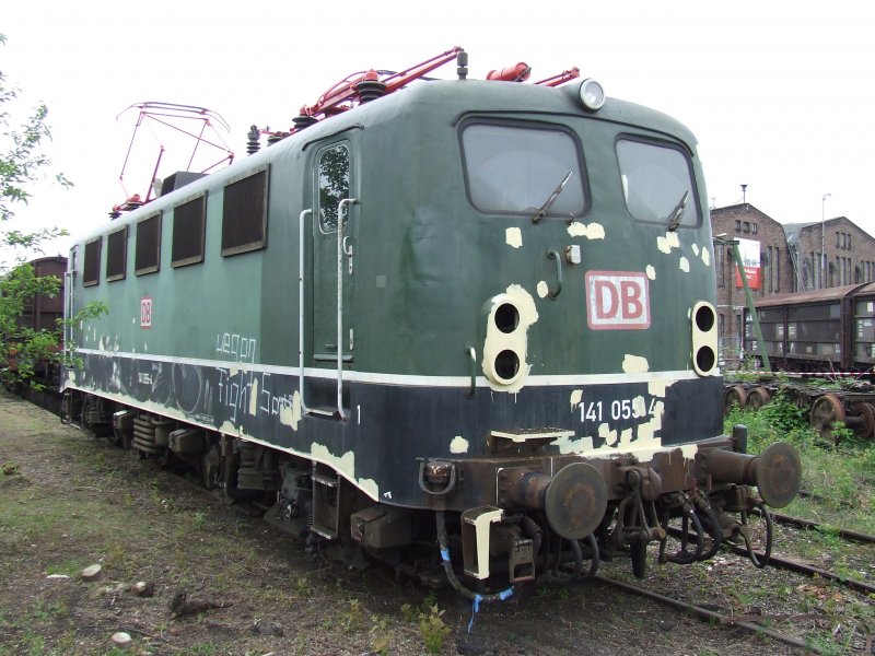 141 055 am 19.5.2007 in Koblenz-Ltzel