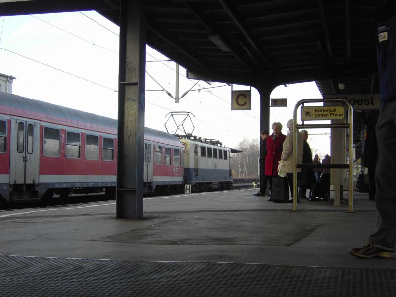 141 370 mal aus einer anderen Perspektive.Soest vor dem Fahrplanwechsel (...)