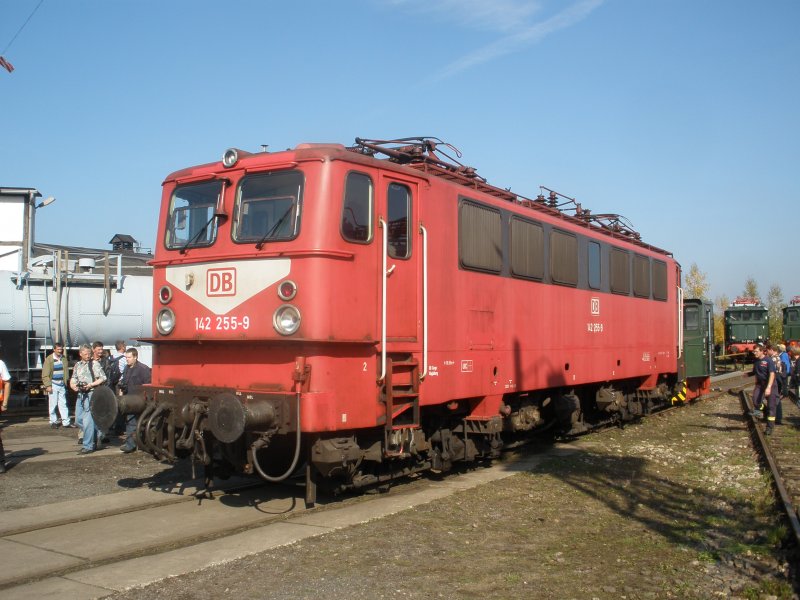 142 255-9 beim BW Fest in Weimar am 11.10.08.