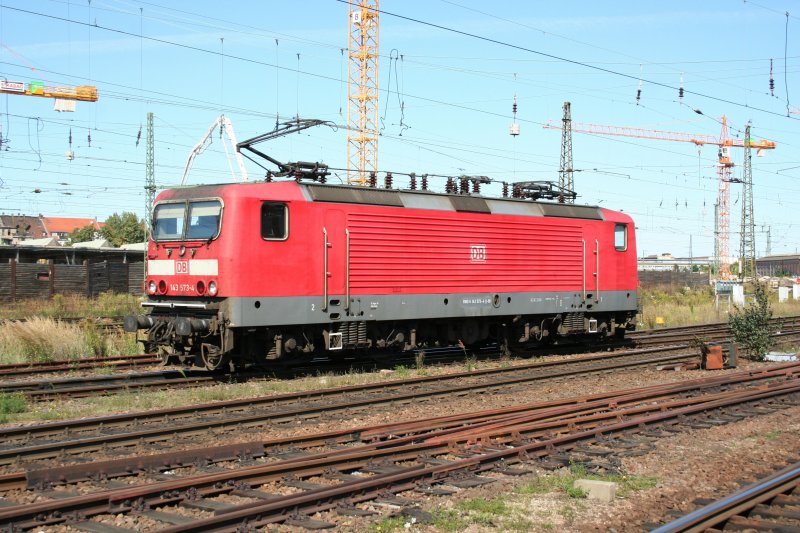 143 573-4 am 13.9.2008 in Leipzig Hbf.