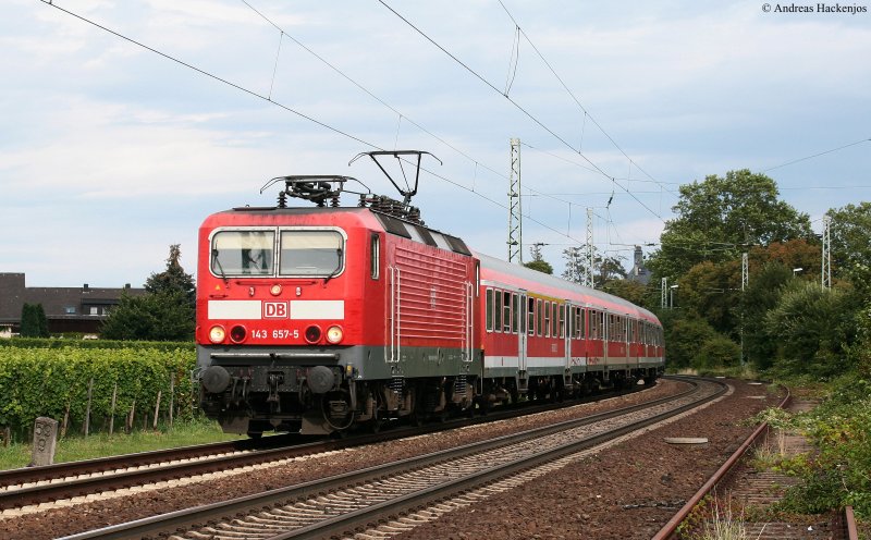 143 657-5 mit dem RE 15420 (Frankfurt(Main)Hbf-Koblenz Hbf) am km 59,9