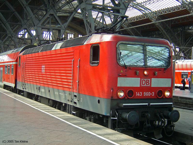 143 960 am 11.08.2005 in Leipzig Hbf.