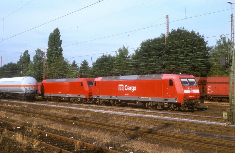 145 002 + 145 051  Gladbeck - W.  09.07.02