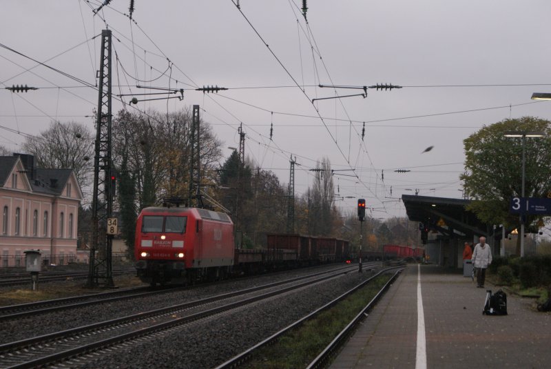 145 024-6 mit gem. GZ in Hilden am 15.11.2008
