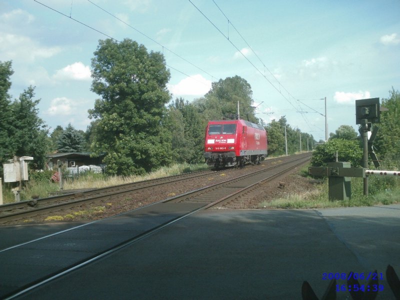 145 065-9 H�he Peine am 23.06.2008