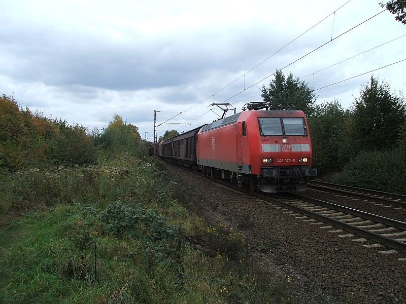 145 072-5 mit gem.GZ am 20.10.2007 in Limmer