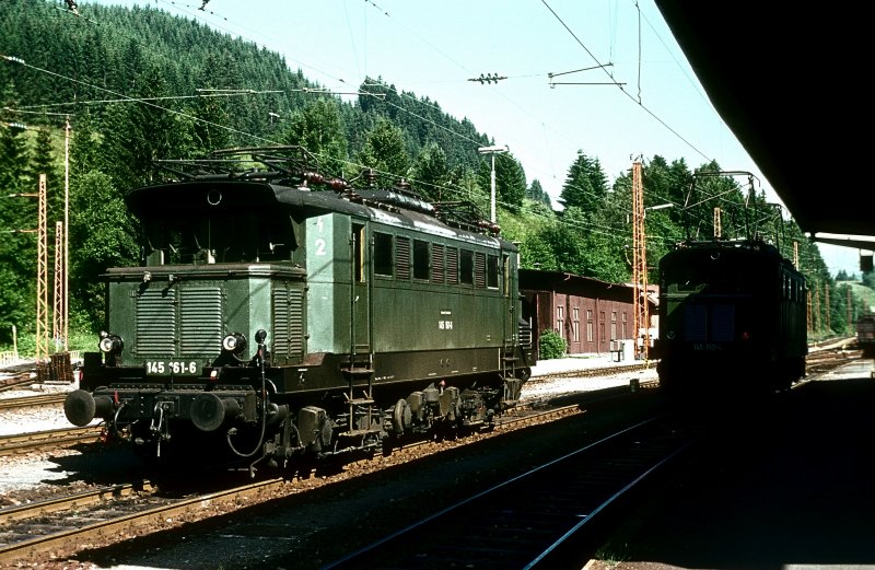145 161 + 162  Neustadt ( Schw. )  16.07.78