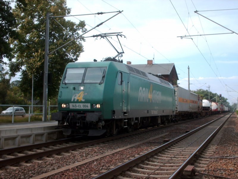 145-CL 004 der Rail4Chem mit einem Drrensch Gz durch LBGK von LGC.