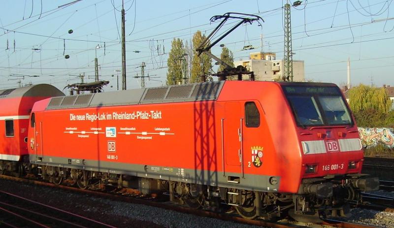 146 001 kurz vor Worms .
