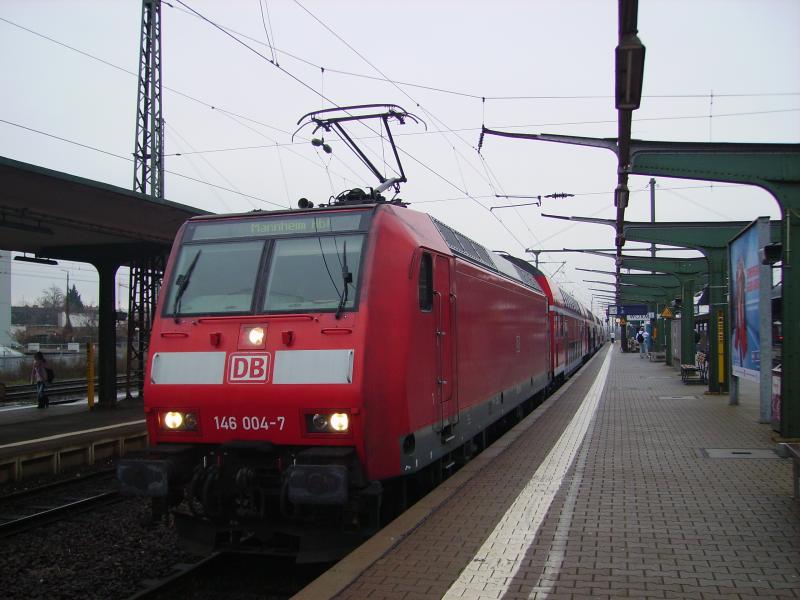 146 004 am 14.12.05 in Worms . 