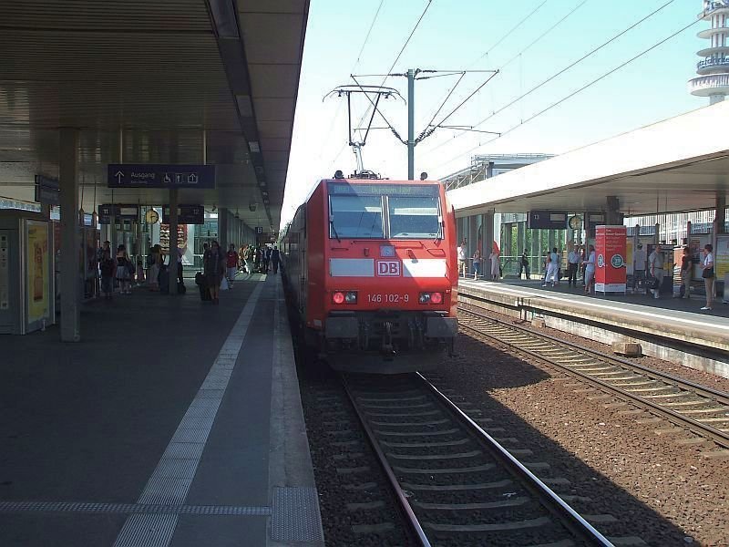 146 102-9 am 16.07.2007 im Hbf von Hannover