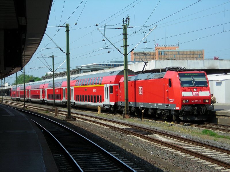 146 123 in Hannover HBF.