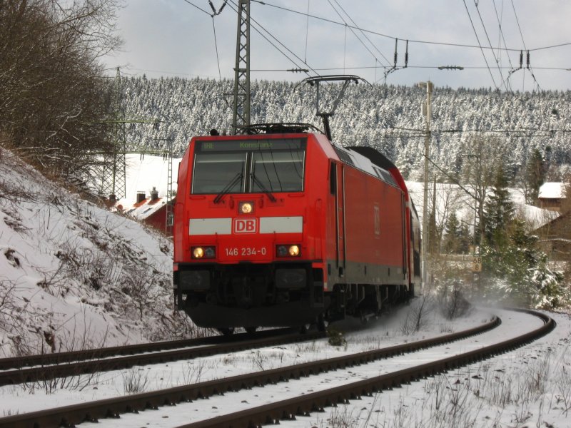 146 234-0 mit dem IRE 4711 am km 68,9 5.3.08