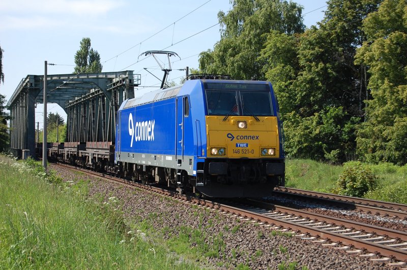 146 521-0 der Connex w�nscht Guten Tag am 25.05.2009 bei Peine