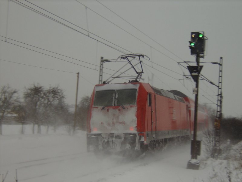 146 kurz vor Herrenberg (24.01.2007)