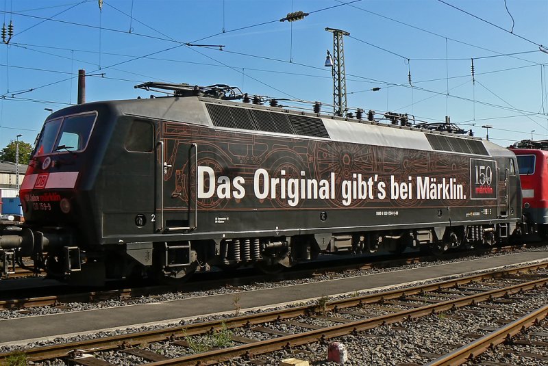 150 Jahre M�rklin !! 120 159-9 ; Aufgenommen am 31.8.09 in K�ln Deutz