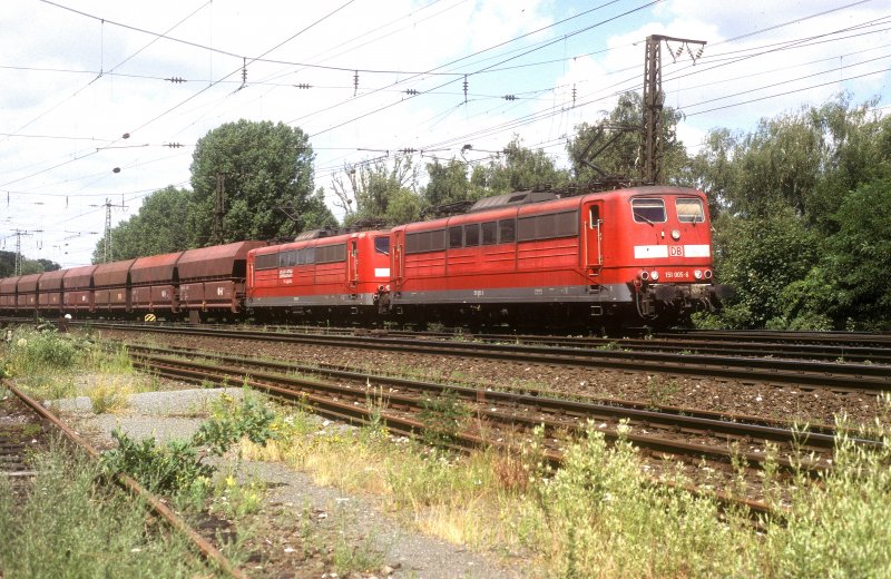 151 005 + 151 151  F�rth  06.07.08