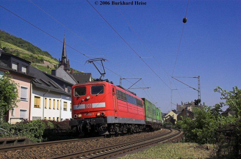 151 081 am 17.6.2006 in Lorchhausen