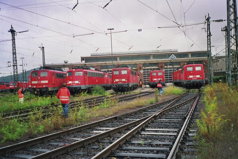 151, 110 140, 139, 143, 140 und ein paar DSOler fotografiert im Rahmen des DSO Treff Saar am 28.8.04 im BW Saarbrcken.