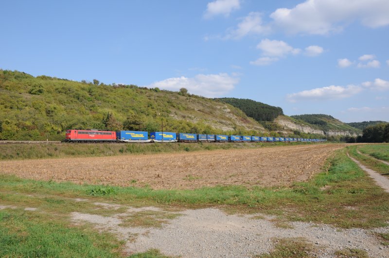 151 127 am 250909 kurz vor Karlstadt/Main Richtung Gem�nden