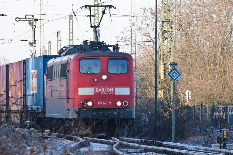 151 141 luft in Oberhausen West ein. 06.10.2008