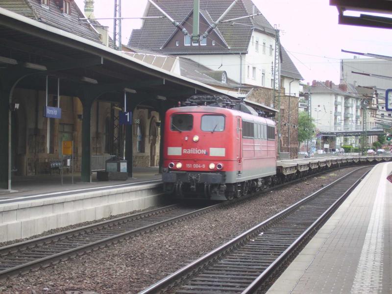 152 004 am  Hangartner Zug in Worms.