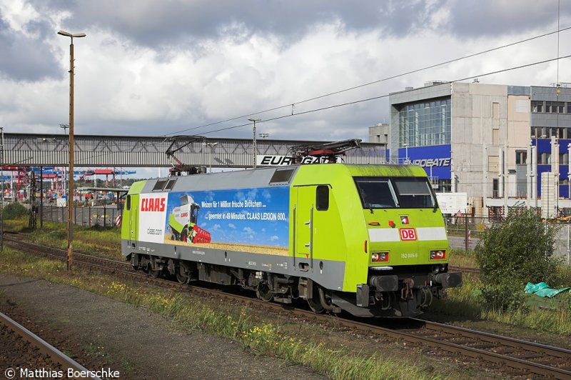 152 005-5 in Hmb.Waltershof am Euro-Gate am 04.10.08.