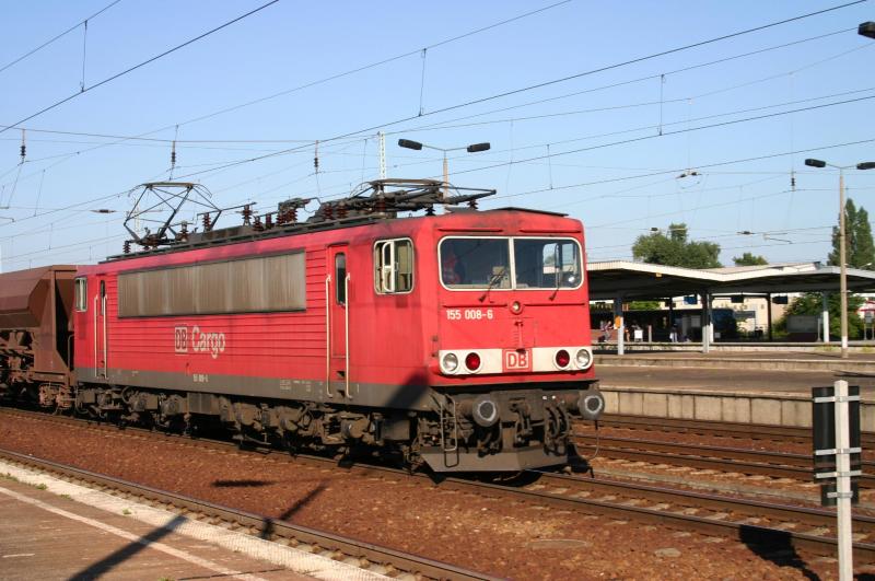 155 008-6 in Berlin Schnefeld am 18.08.2005