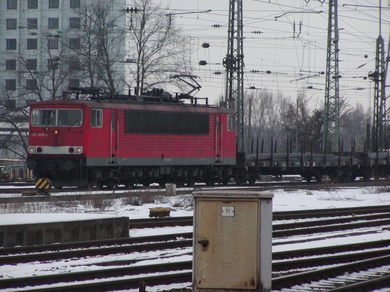 155 009-4 am 04.02.2006 in Karlsruhe Hbf