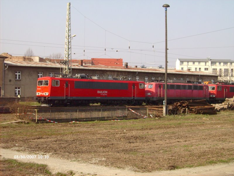 155 135 steht mit einer 140 in Frankfurt/Oder abgestellt.30.03.07
