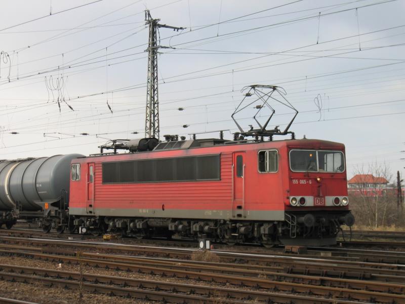 155 hat freie Fahrt Richtung Magdeburg