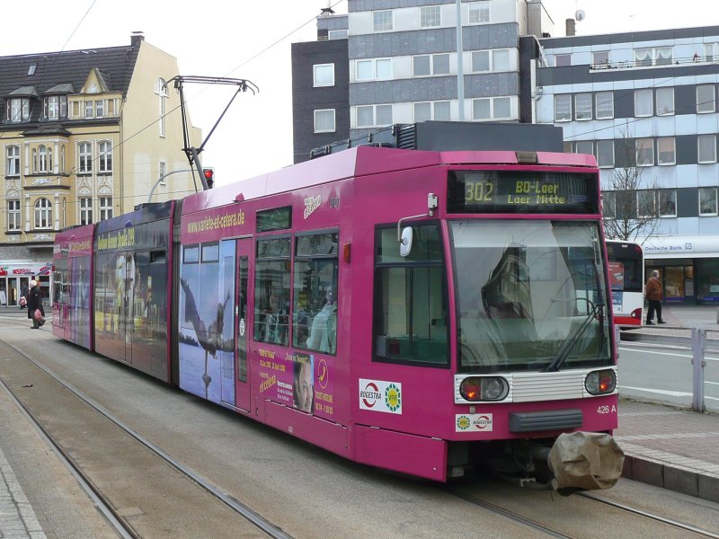 18.02.09,BOGESTRA Nr.426 in Wattenscheid.