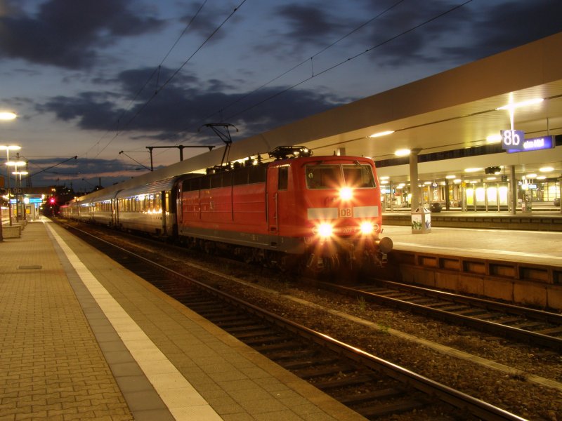 181 209 am 2.6. in Mannhein mit dem EC 53.