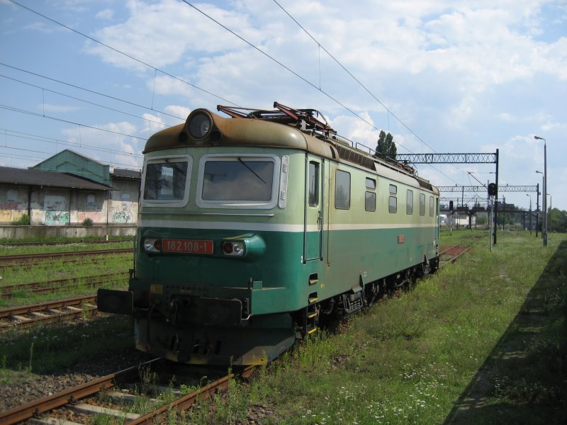 182 108-1 am 07.08.2007 in Wloclawek.