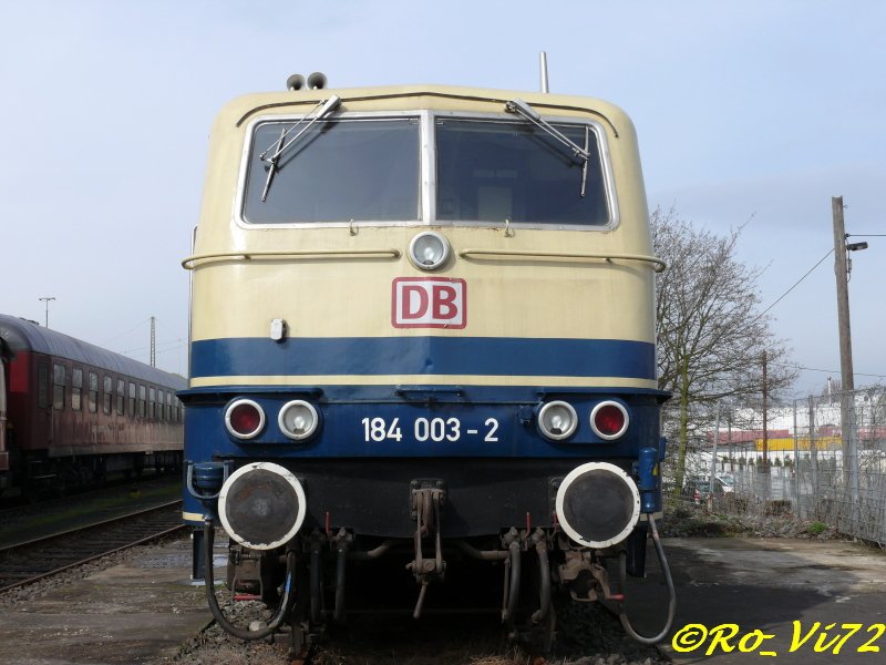 184 003-2. DB Museum Koblenz. 15.03.2008.