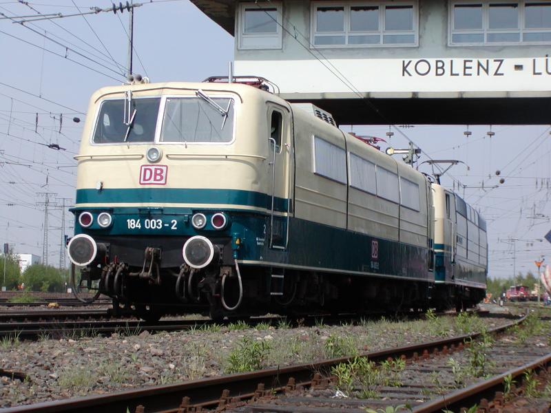 184 003 am 06.05.2006 in Koblenz-Ltzel