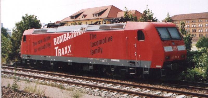 185-001, Kehl (Grenzbergang), Sommer 2006 