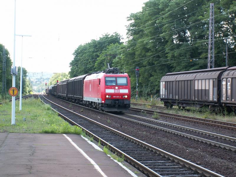 185 031 am 30.7.05 in Dudweiler.