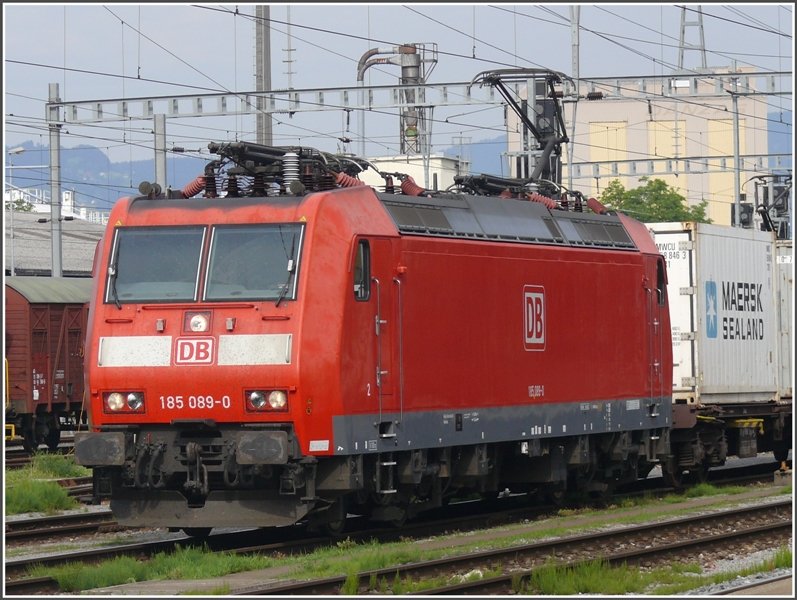 185 089-0 in St.Margrethen. (24.06.2008)