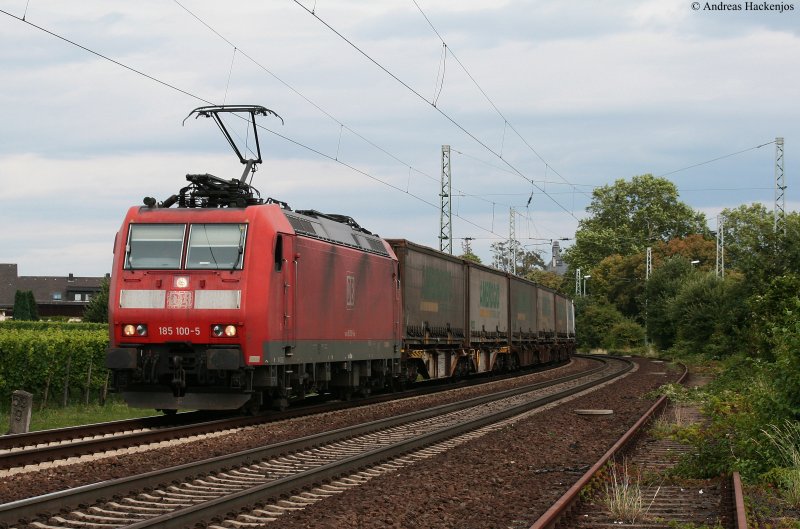 185 100-5 mit einem Ambrigo KLV -> Norden am km 59,9 12.8.09