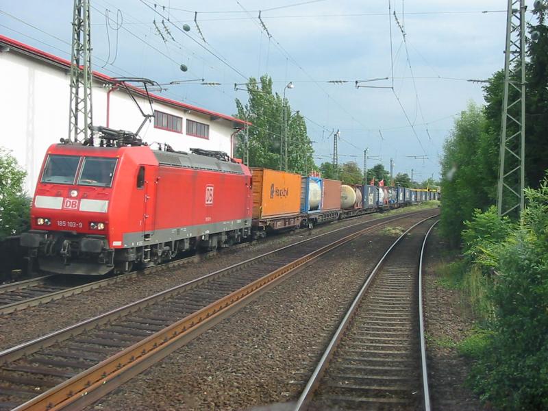 185-103 nach Mainz hier kurz nach Nackenheim.