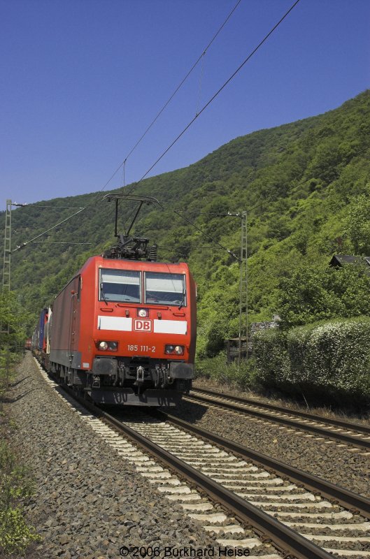 185 111 am 17.6.2006 bei Kaub