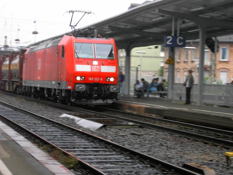 185 122 mit einem GZ gen FF am 1.6.07 in Weinheim(Bergstrae)