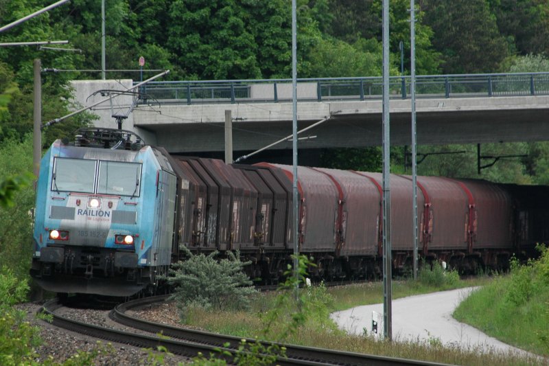 185 152 zieht am 24.05.08 einen Gz nach von M�nchen-Nord nach K�ln