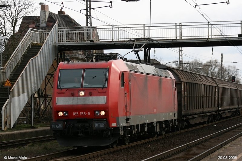 185 155 durchfhrt mit einem Gz gerade Priort.