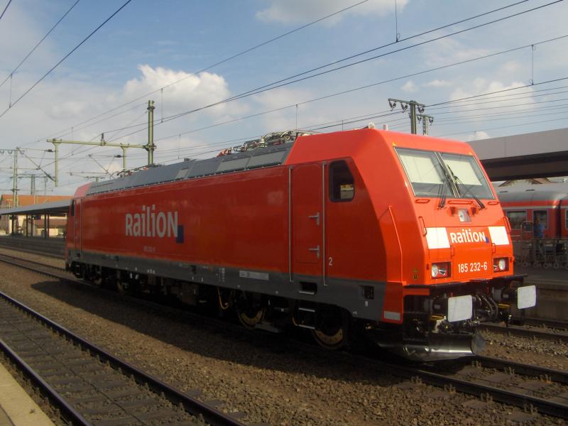 185 232-6 am 05.08.2005 in Fulda.