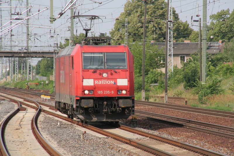 185 235-9 am 04.07.2009 in Berlin Schnefeld