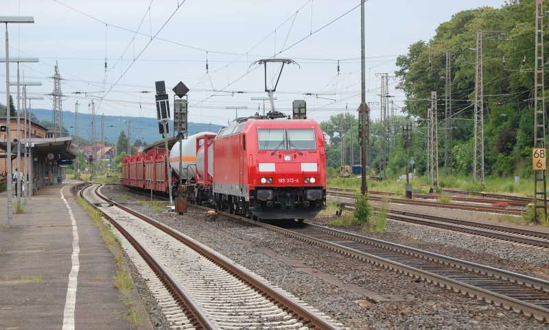 185 313-4 mit gem.Gz am 6.6.2009 durch Kreiensen